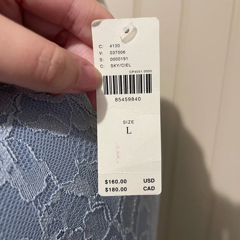 Anthropologie The Maya Ruched Cowl-Neck Dress: Lace Edition - Picture 4 of 10